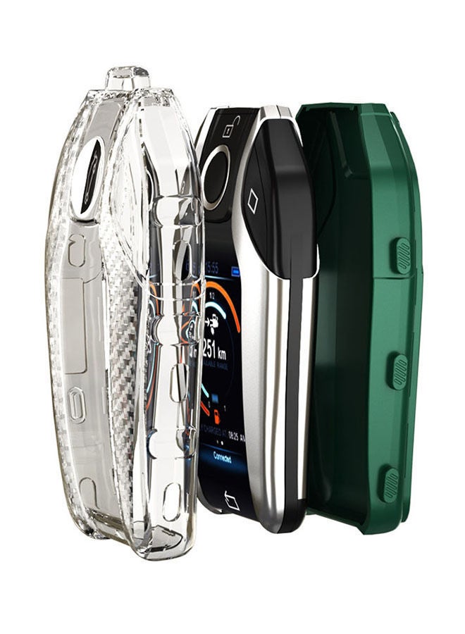 NIBEMINENT BMW 7 Series, 740 Smart, New 5 Series 530l6 GT X3 LCD Screen Car Key Cover - Image 2