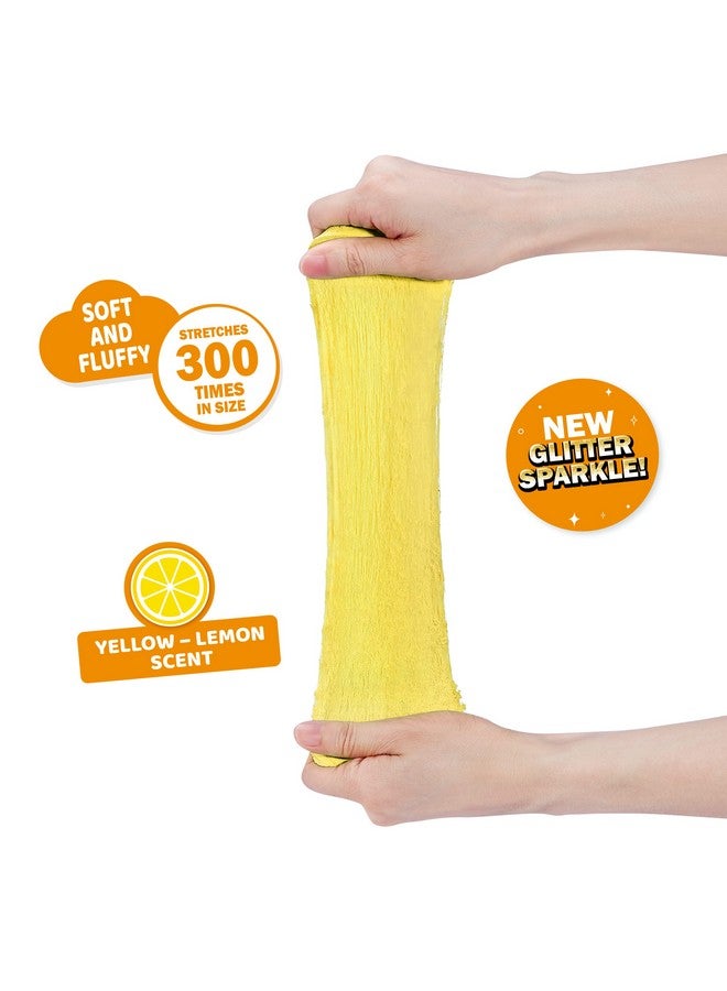 ZURU Oosh Oosh Cotton Candy Small Foil Bag 30G (4 Pack) By Zuru, Fluffy Slime, Stretch Slime, Grows 3000% In Size, Slime For Girls And Kids Multi - Image 2