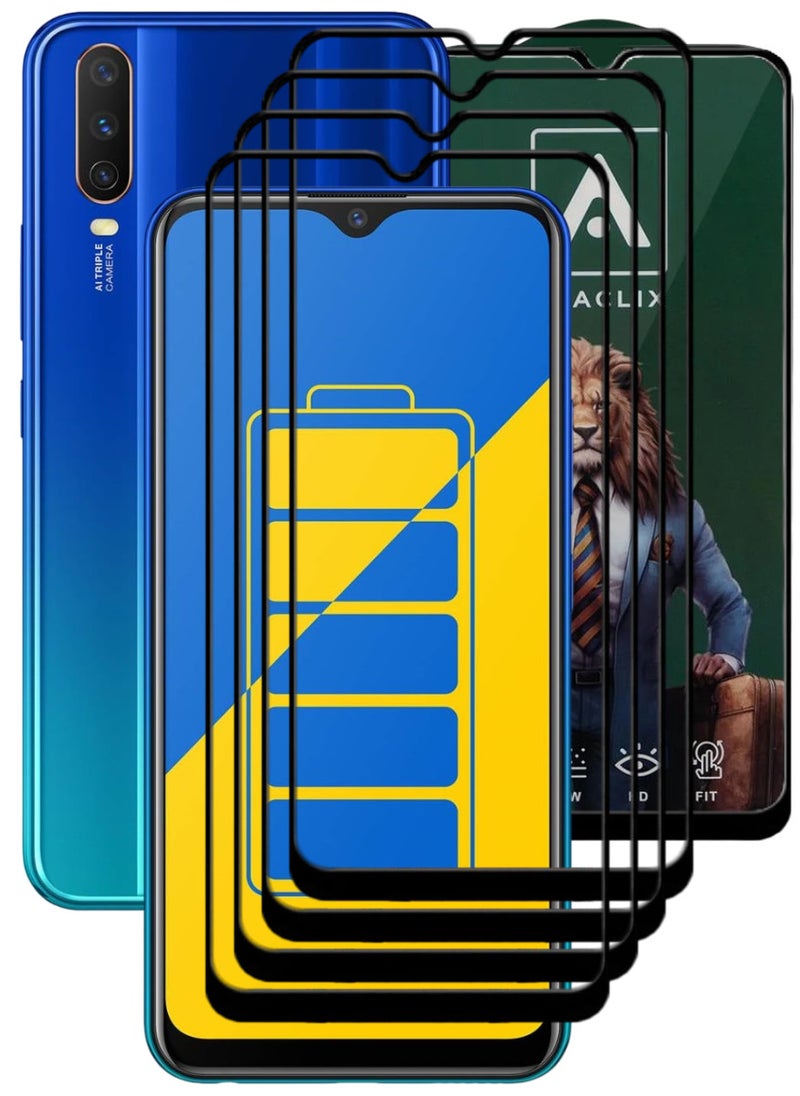 ACLIX 4 Pieces Antistatic ESD Dustproof Premium Quality High Definition Tempered Glass Screen Protector Designed For vivo Y15 - Image 1