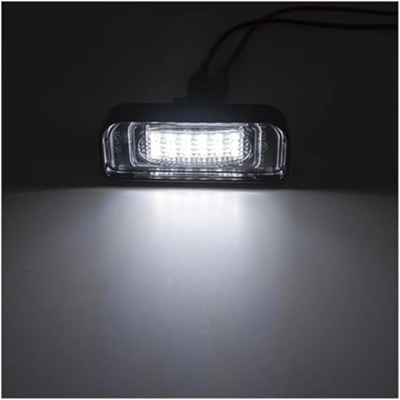 DEMULAX White License Plate Light for Mercedes-Benz S-Class - Image 2