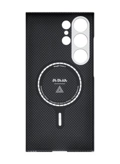 PITAKA PITAKA for S24 Ultra Case 6.8 Inch Compatible with MagSafe, Slim & Light Samsung Galaxy S24 Ultra Case, 1500D Aramid Fiber Made Tactile Woven Case Re-TROS Edition - Rebuilding  - Image 3