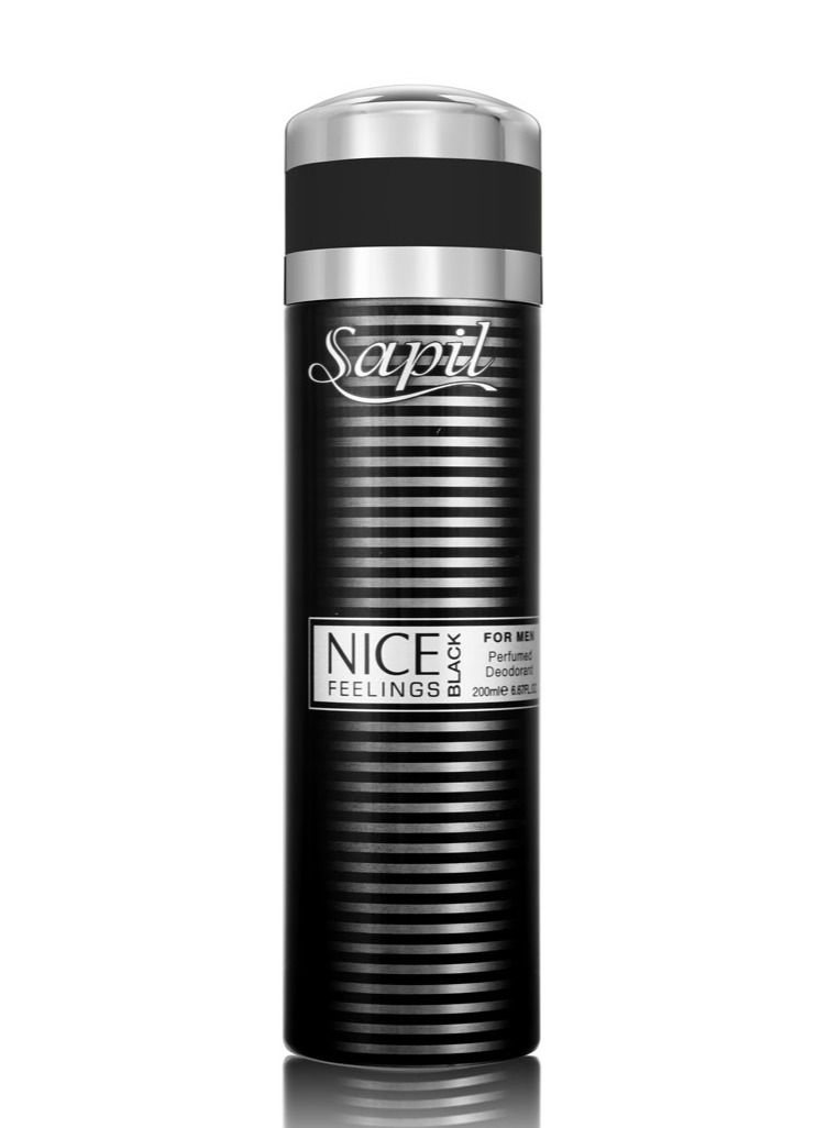 sapil Nice Feelings Black 200ml DEO 