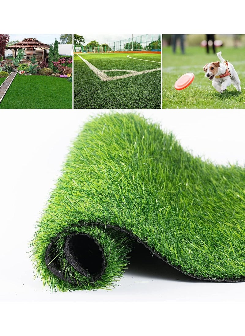 Artificial Grass - Mutifunction Dog Pee Grass Folding Fake Grass Non Slip Artificial Turf Grass for Dogs with Drainage Holes Easy to Clean Suitable for Indoor Outdoor 1.99m x 1.68m