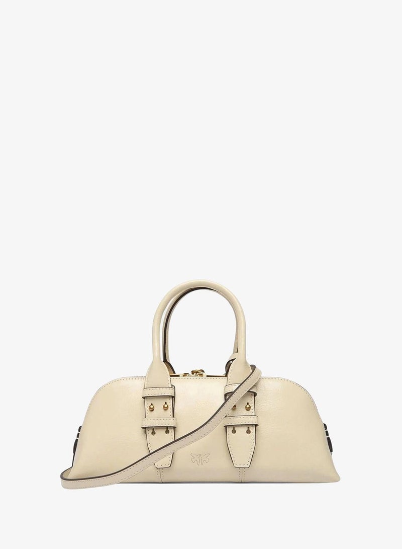 PINKO Small leather Escape Bag - Image 4