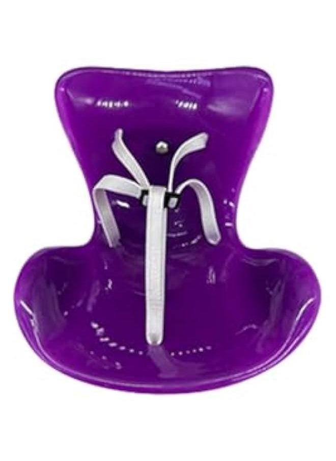 Cute Labubu Car Seat, Car Decorations Labubu Accessories, Car Air Vent Decor for Display Labubu, Plastic Sofas for Car Decoration, Cute Car Interior Decor Accessories Desktop Ornaments (Purple)  - Image 1