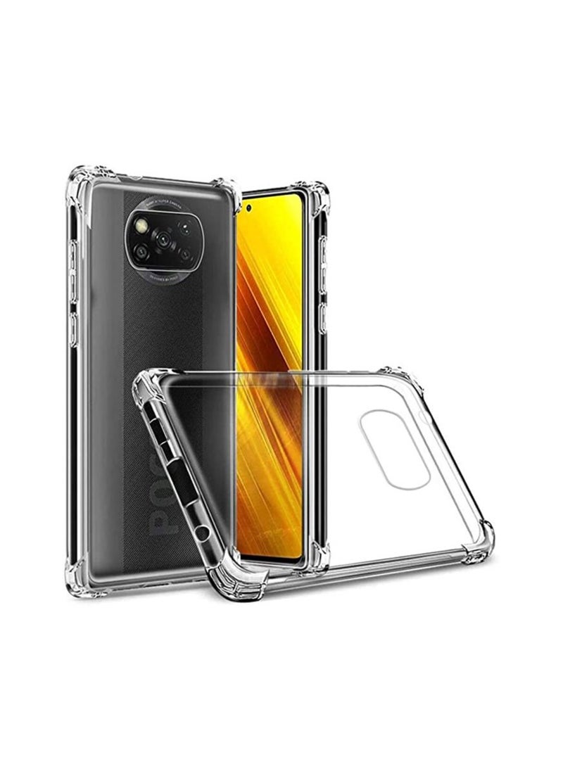 Generic Xiaomi Poco X3 Pro and POCO X3 NFC Case, Crystal Clear Shock Absorption Phone Cover, Premium Ultra Slim Clear for Xiaomi Poco X3 Pro/POCO X3 NFC,  - Image 1
