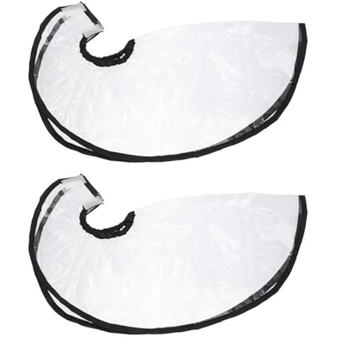 HEALLILY 2PCS HAIR SHAMPOO FUNNEL HAIR WASHING FUNNEL APRON HAIR DYE CAPE RINSE SHAMPOO WASHING TOOL FOR UPRIGHT POSITION WASHING ELDERLY HOME SALON BLACK - Image 1