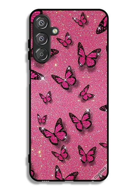 Samsung Galaxy M15 5G Protective Case Cover Glitters & Butterflies
