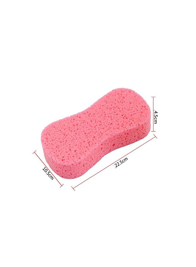 PROMASS Pcs Honeycomb Structure Compression Sponge Fiber Motorcycle Car wash Cleaning Sponge Pad Easy to foam for Car/Furniture/glass/floor Cleaning color(Random) - Image 4