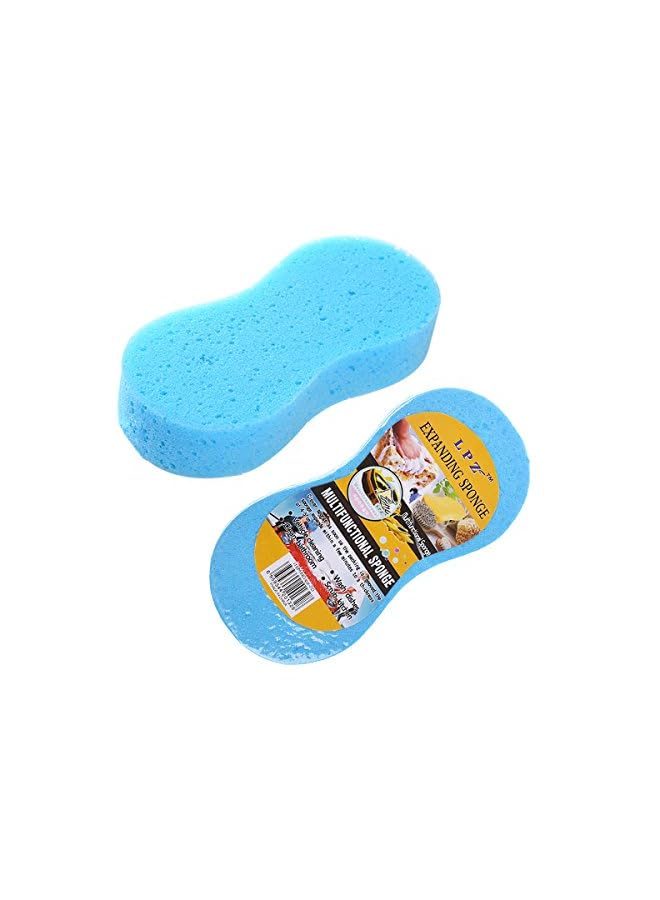 PROMASS Pcs Honeycomb Structure Compression Sponge Fiber Motorcycle Car wash Cleaning Sponge Pad Easy to foam for Car/Furniture/glass/floor Cleaning color(Random) - Image 3