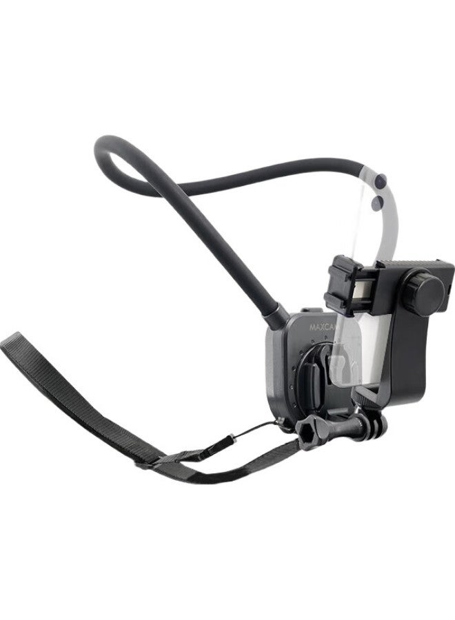 Maxcam/Maisikamu Rotating Neck Strap For Smartphones, Chest Mount For First-Person Perspective Shooting, Vlog, Outdoor Fishing, Cycling, Sports Camera Neck Strap - Image 3