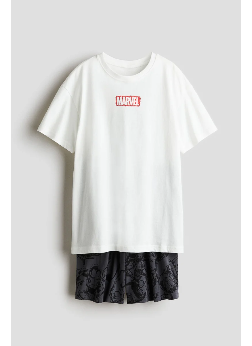 اتش اند ام Printed Cotton Pyjamas