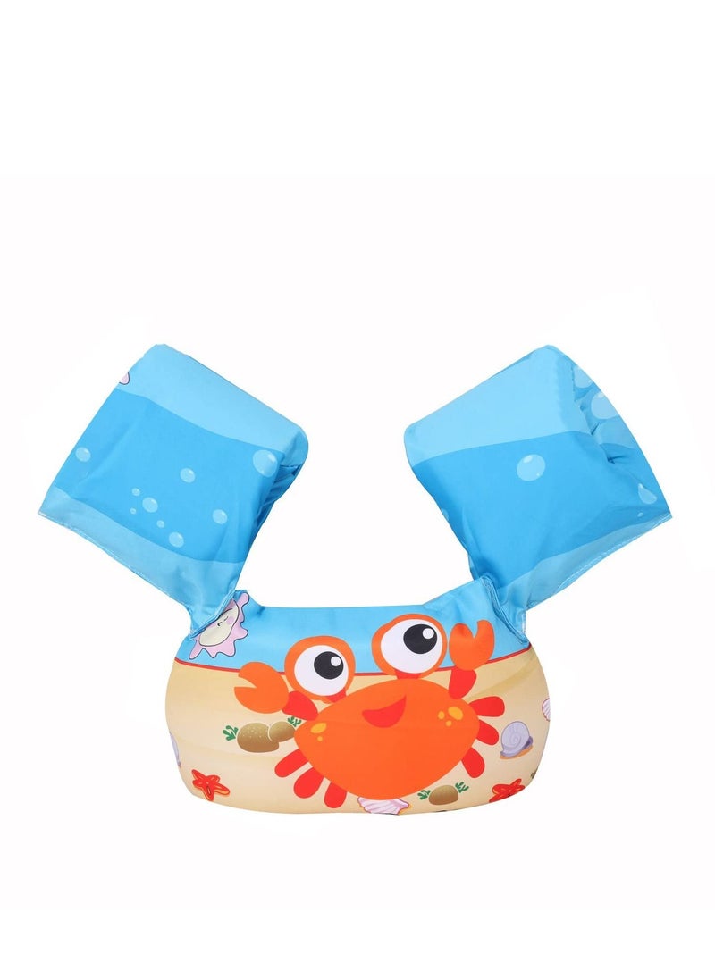Cool Baby Style COOLBABY Kids Swimming Vest For Kids Learning to Swim Training Baby Safe Swimming Aid Jacket For 2 3 4 5 6 Years Old Baby Arm Wings (10-30kg)  - Image 1