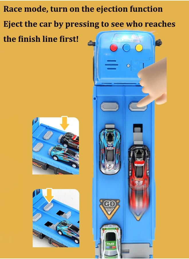 Folding truck children's toy set Truck race track kids toys Folding and transforming toy truck Sliding track car parking lot toys Foldable 3-layer rail truck Storage racing toy set With 8 race cars - pzsku/ZCFECECF6ED46DFA8E4A2Z/45/_/1740973768/04a4be3f-3a53-4415-9c8e-76cf79525a63