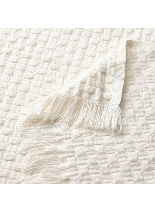 erorex Throw, off-white, 130x170 cm  - Image 2