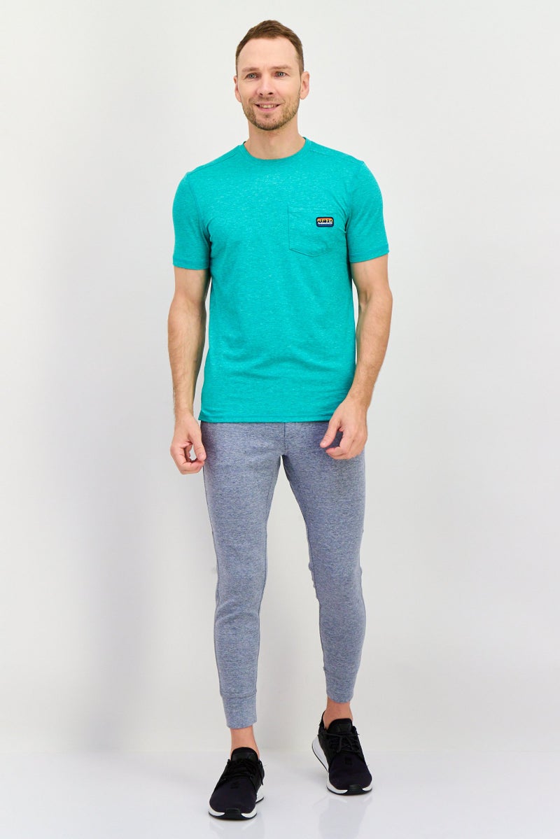 Avalanche Men Sportswear Fit Short Sleeve Training T-Shirt, Green - Image 2