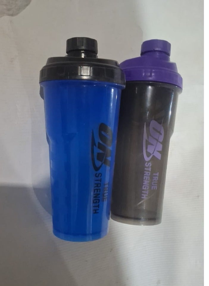 زجاجة خلط البروتين من ترو سترينث، سعة 700 مل، مثالية لمشروبات البروتين ومكملات ما قبل التمرين، تهدف إلى تحسين الأداء الرياضي بدقة عالية، متعددة الألوان. - Image 3