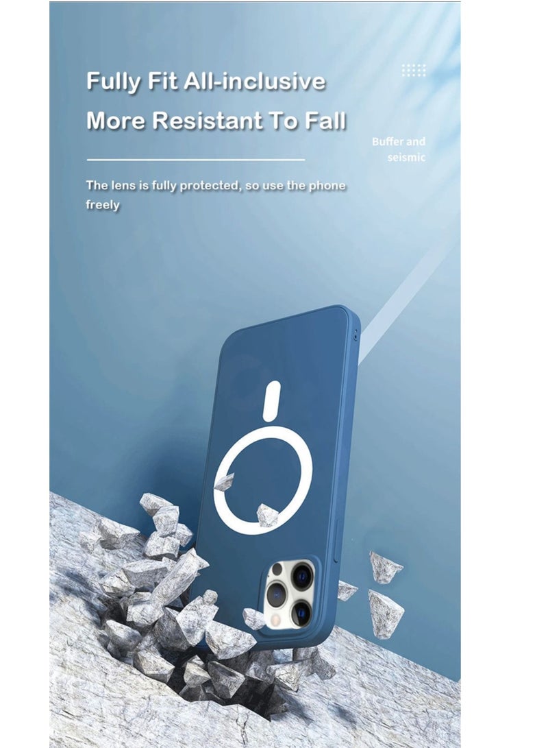 Magsafe phone protection cover IP 13 PRO magsafe magnet Pink - Image 2