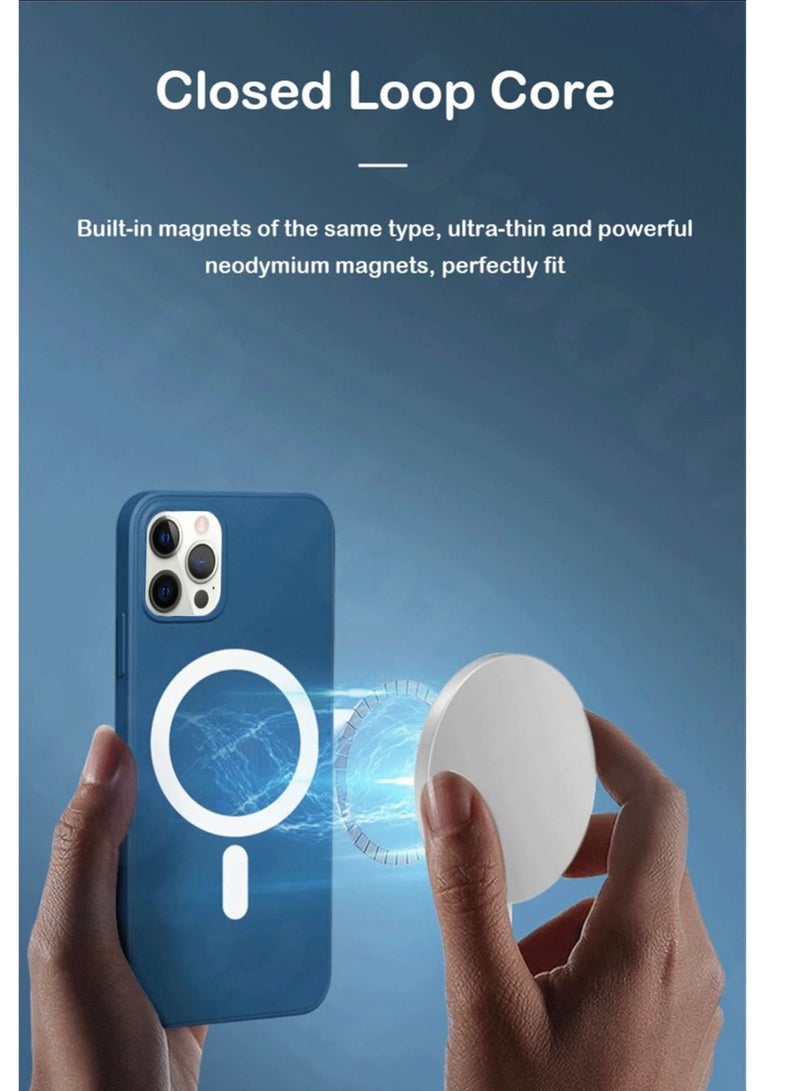 Magsafe phone protection cover IP 13 PRO magsafe magnet Pink - Image 4