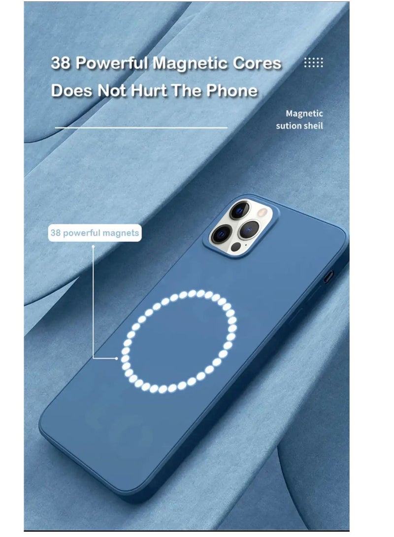 Magsafe phone protection cover IP 13 PRO magsafe magnet Pink - Image 5