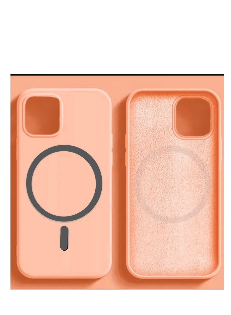 Magsafe phone protection cover IP 13 PRO magsafe magnet Pink - Image 1