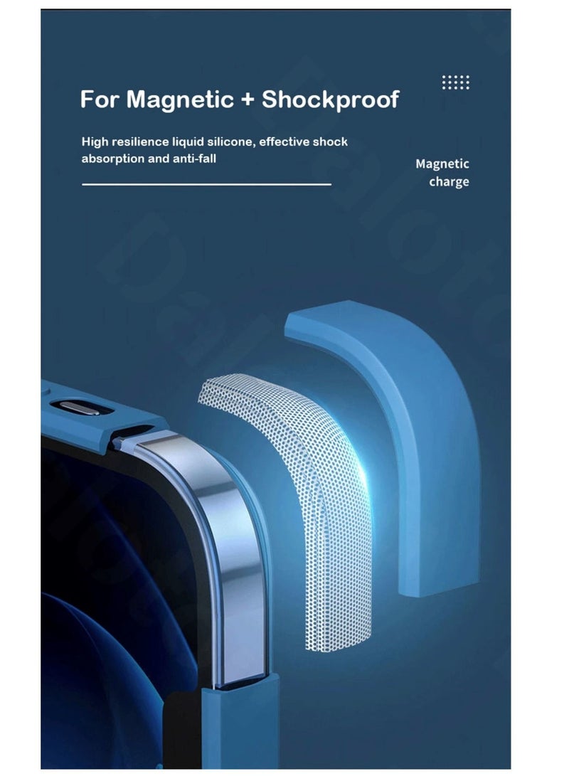 Magsafe phone protection cover IP 13 PRO magsafe magnet Pink - Image 3