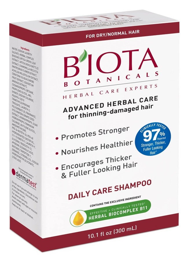 Biota B'IOTA Botanicals Herbal Care Experts Daily Care Shampoo For Normal/Dry Thinning Hair 10.1 oz ( Pack of 2) - Image 3