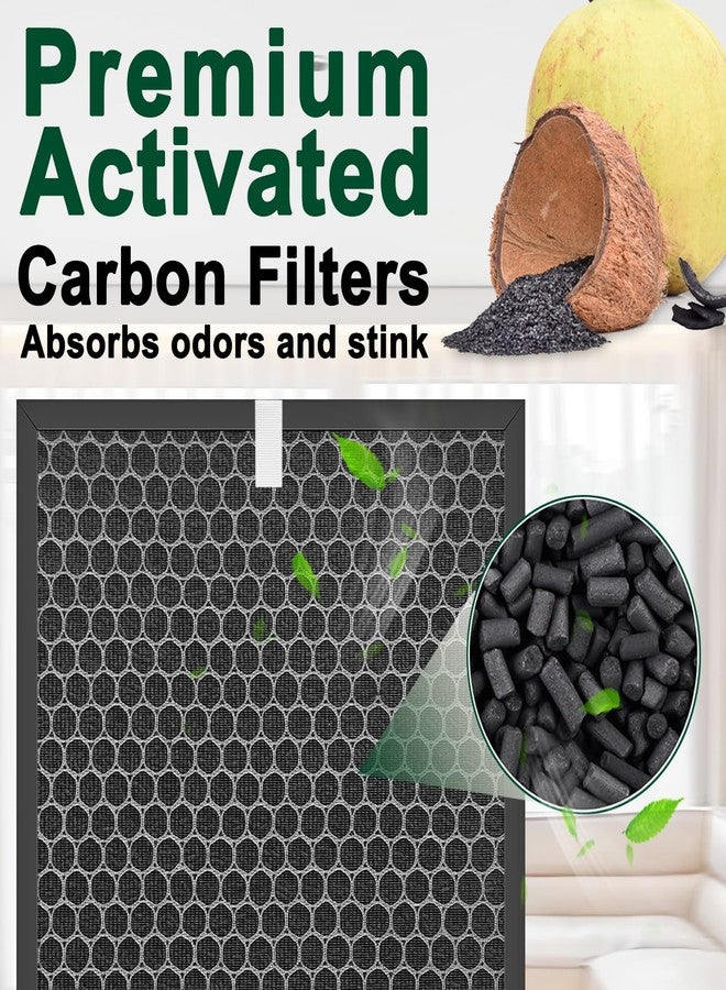 CHNPOFNT RF200 Replacement Filter OV200 True he-pa Replacement Filter Kit Compatible with Oransi OV200 Air Purifier,Part # RF200, H13 3-Stage Filtration Activated Carbon 2-IN-1 Pre-Filters Air Clean Dust VOCs - Image 5