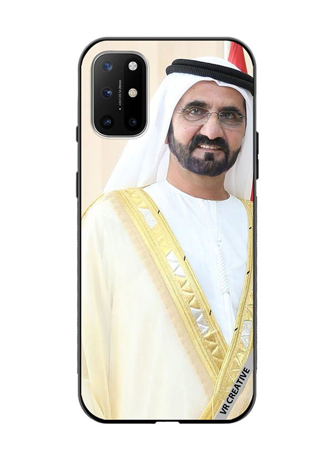 VR CREATIVE Protective Case Cover For OnePlus 8T Sheikh Mohammed Bin Rashid Al Maktoum Design Multicolour - Image 1