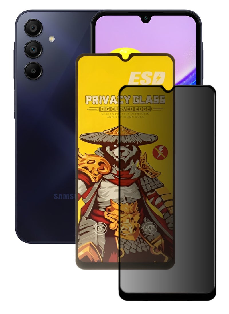 ESD Tempered Dustproof Glass Screen Protector Compatible For Samsung Galaxy A15 - Image 1