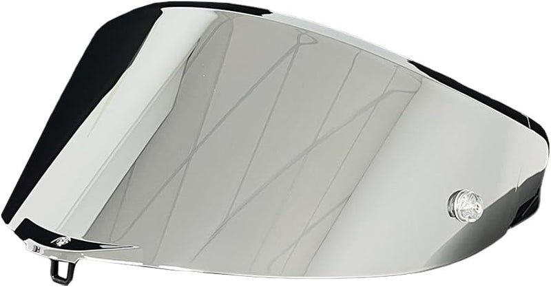 BSTOP Pista GPR Face Shield UV-Protected for AGV Pista GPRR, Pista GPR, Corsa-R Helmet (Silver - Day Use Only) - Image 1