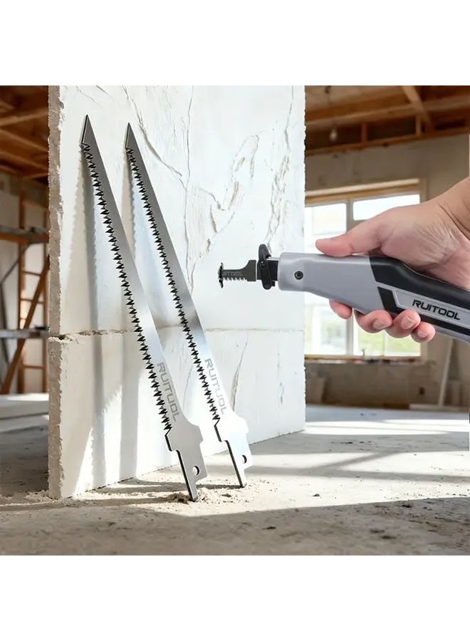 4Pcs Heavy Duty Drywall Manual Saw Set With 3x13TPI Stainless Steel Blades - Image 2