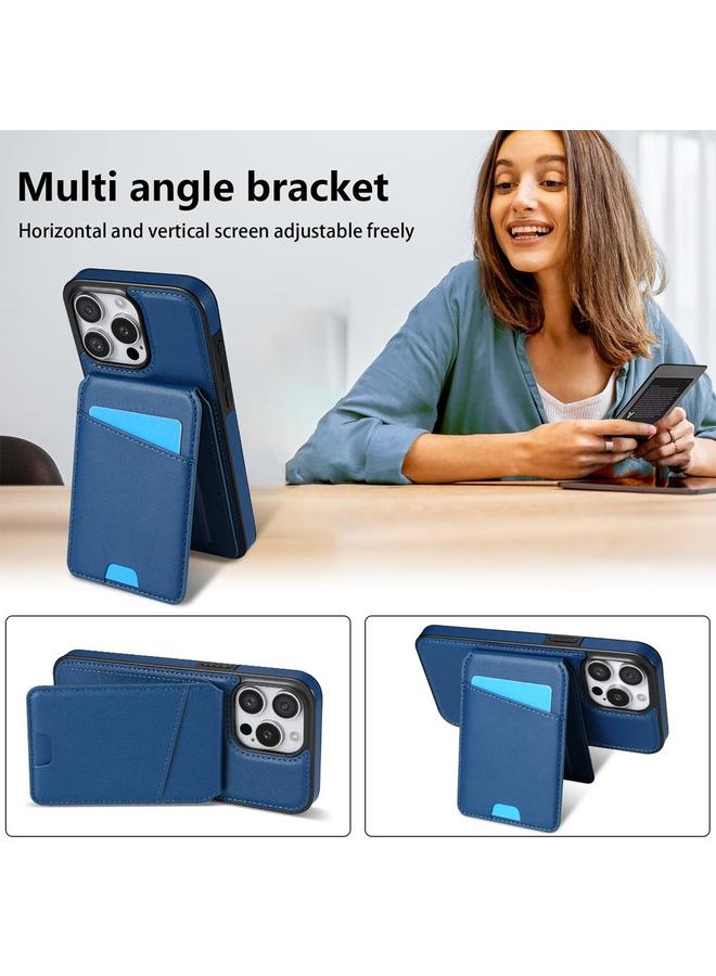 Zaboon Case For iPhone 13 Pro Max Skin Feel Detachable Card Bag Magsafe Phone Case - Image 5