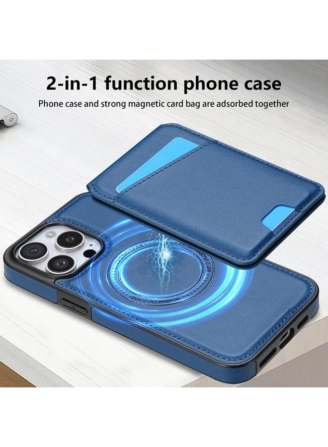 Zaboon Case For iPhone 13 Pro Max Skin Feel Detachable Card Bag Magsafe Phone Case - Image 2