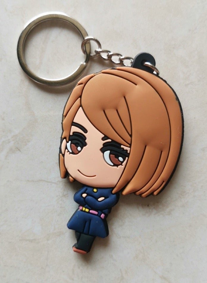 Generic Anime Nobara keychain and bag made of wear-resistant rubber  - Image 1