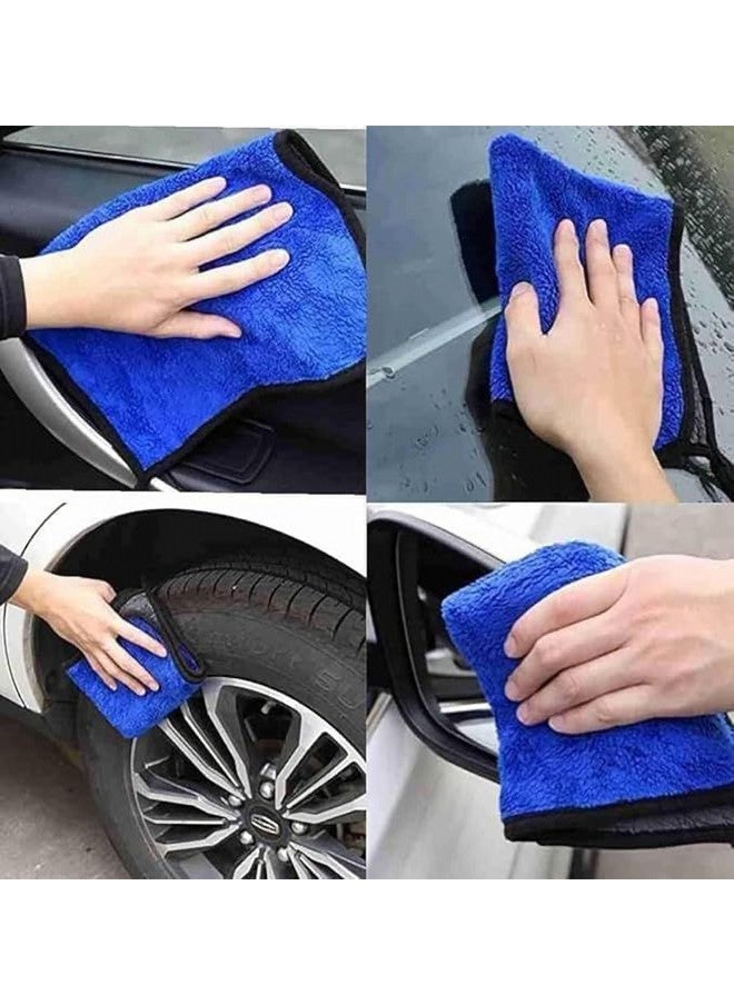 Fezora Blue 800 GSM Ultra-Absorbent Cleaning Cloth - Image 2