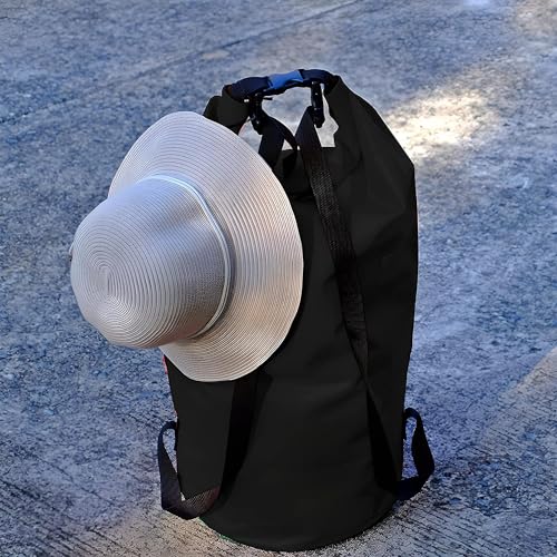 Delzon Ocean Pack Bag: Adventure-Ready Waterproof Sports Dry Bag for Travel Organization (20-Liter) - Image 5