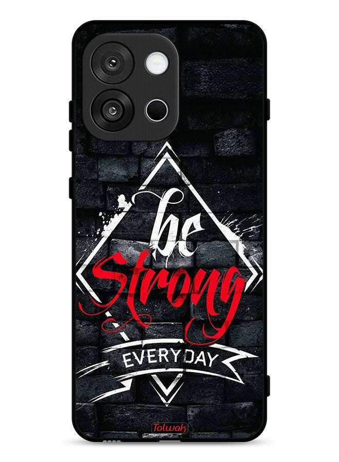 Tolwak OnePlus 13T Protective Case Cover Be Strong Every Day - Image 1