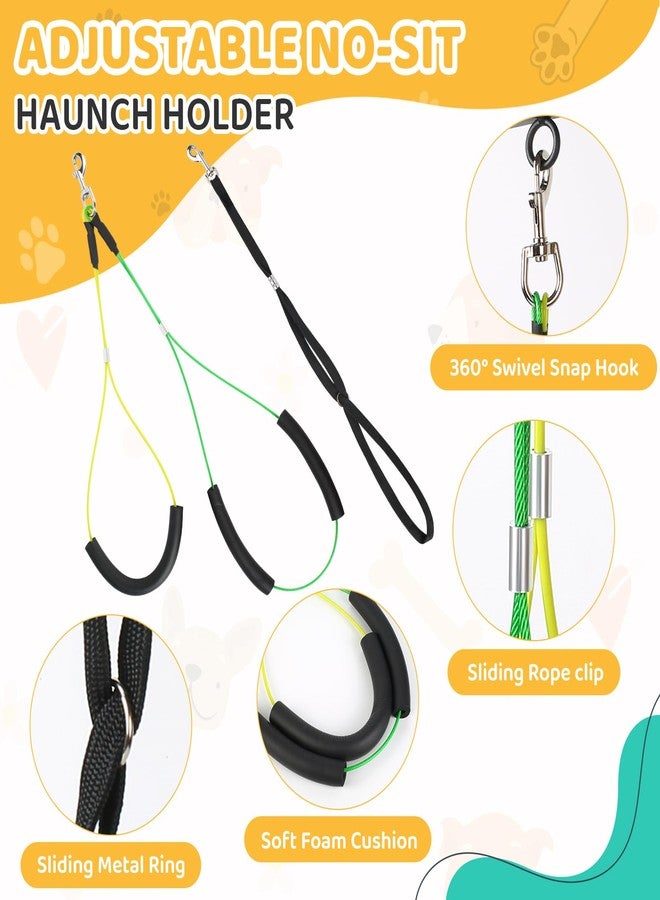 OFIDELITY 29" H Adjustable Height Dogs Grooming Arm with Clamp, Dog Grooming Table Arm with Loop Noose and No Sit Haunch Holder, Perfect Dog Restraint for Small & Medium Dogs，Arm for Grooming Tables - Image 3
