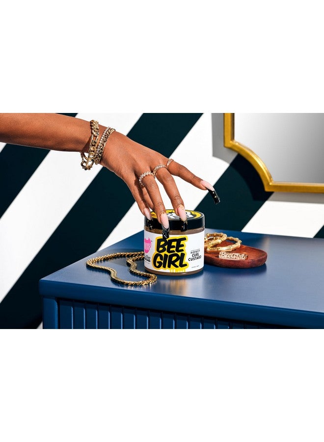 THE DOUX Bee Girl Honey Curl Custard Curl Defining Cream With Aloe Keratin And Silk Amino Acids - Image 3