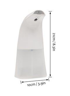 NIBEMINENT Automatic Soap Dispenser NA-H7494 White/Clear  - Image 4