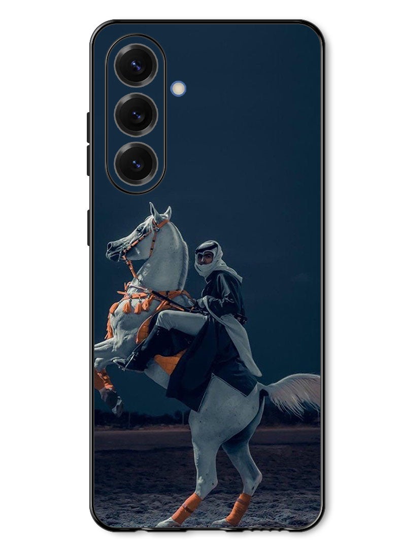 Theodor Case Compatible with Samsung Galaxy A37 Protection Shockproof Bumper Cover Horse - Image 1