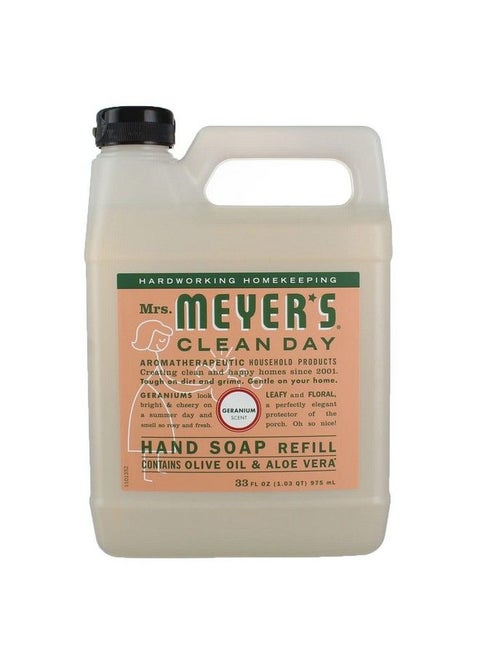 Mrs. Meyer Hand Soap Liq Refl Geranm 33 Fz