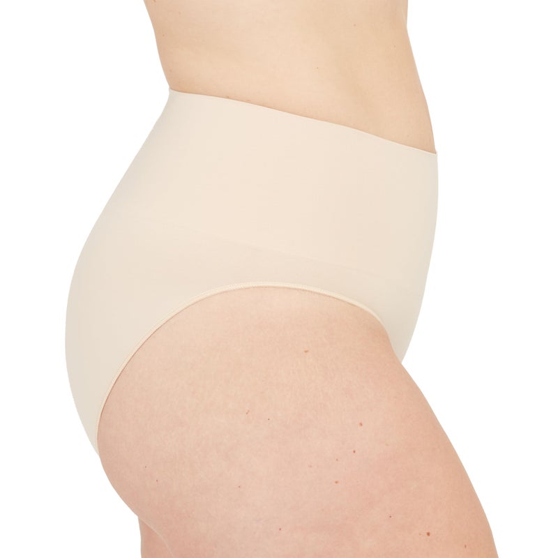 Spanx Women's Everyday Shaping Panties Seamless Panty Soft Nude Briefs MD - Image 2