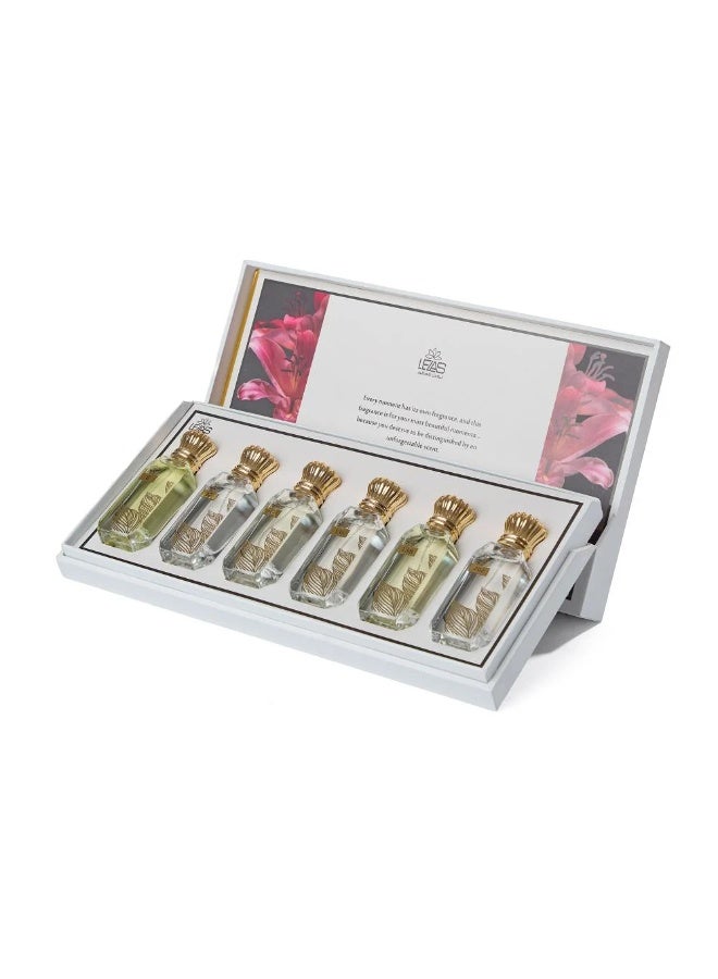 بكج ترف – 6 عطور في مجموعة واحدة