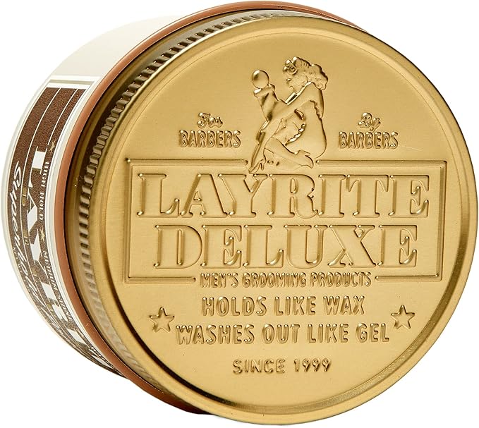 Layrite Superhold Pomade 120g High Hold Water Soluble Medium Shine