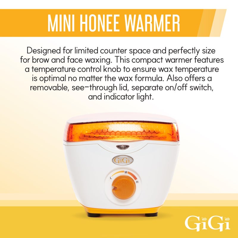 GiGi Hair Removal Wax Warmer, Mini Honee, Warmer for 5 oz. Wax Can - Image 3