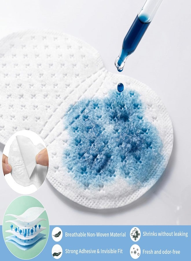 CNYMANY Sweat Pads Protector, CNYMANY 40pcs Disposable Sweat Protectors with 1 Roll/314in Collar Protectors, Self-Adhesive Hat Shirt Collar Armpit Sweat Protector Invisible Liner Patch for Women Men - Image 4