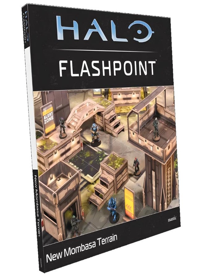 mantic Games. Halo: Flashpoint The Board Game: New Mombasa Terrain Expansion Pack - Image 1