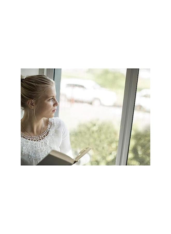 The Bros - 2 Pack Mosquito Net for Window,1.5mx1.3m DIY Anti Mosquito Net for Kitchen Window Net Mesh Screen Mosquito Mesh Curtain Protector Insect Bug Fly Mosquito Window Mesh Screen with 2 Rolls Tapes - Image 1